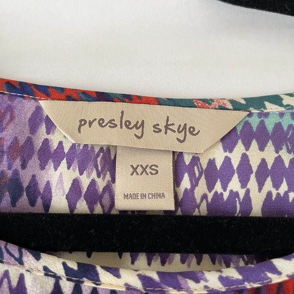 Presley Skye Silk Dress - Size XXS - Picture 4 of 4